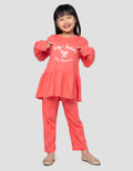 Little M Big Bows Pakaian Set Piyama Anak Perempuan