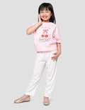 Little M Pakaian Set Piyama Anak Perempuan
