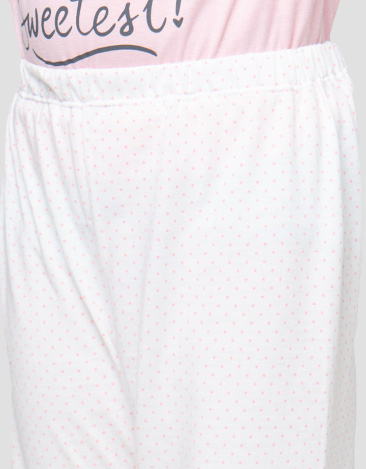 Little M Pakaian Set Piyama Anak Perempuan