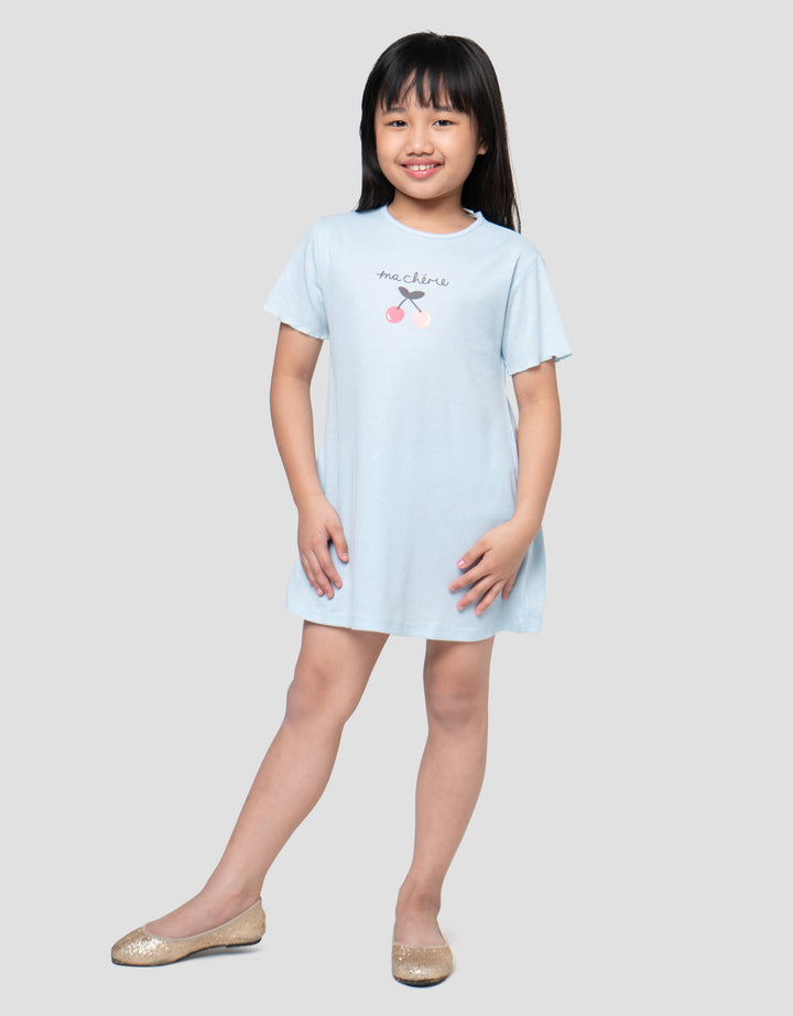 Little M Rib Dress Anak Perempuan