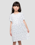 Little M Daily Aop Flower Dress Anak Perempuan