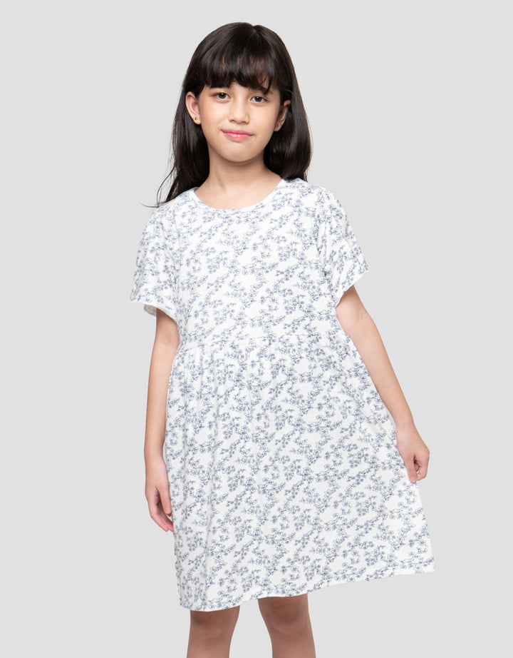 Little M Daily Aop Flower Dress Anak Perempuan