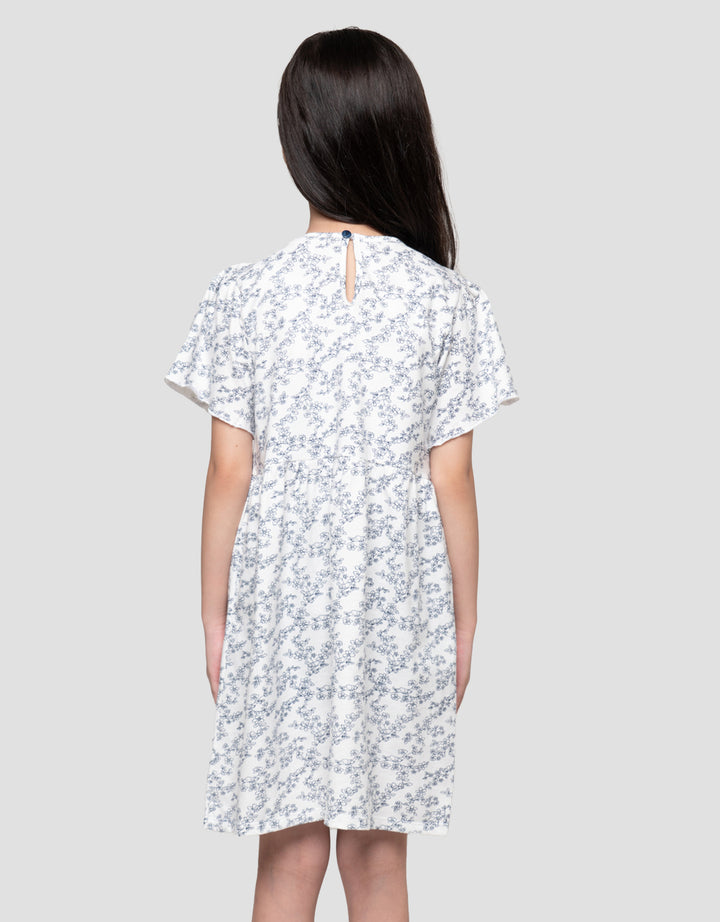 Little M Daily Aop Flower Dress Anak Perempuan