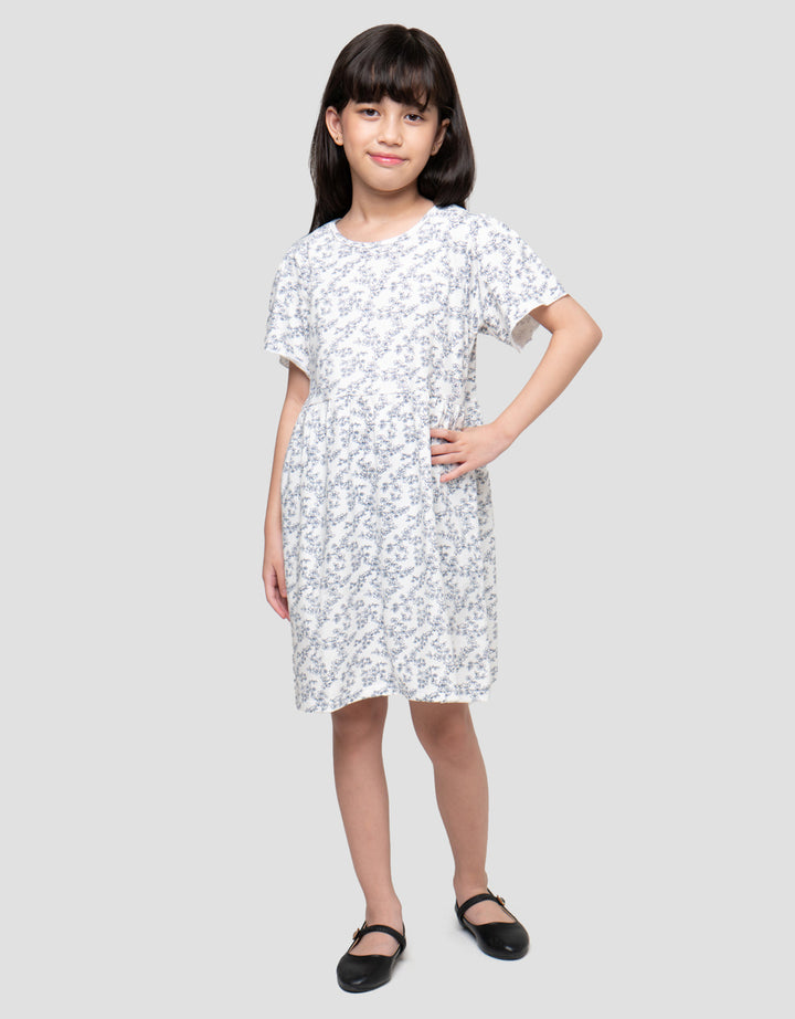 Little M Daily Aop Flower Dress Anak Perempuan