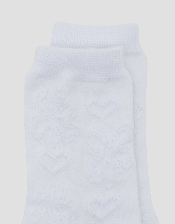 Little M Texture Little Flower Kaus Kaki Anak Perempuan