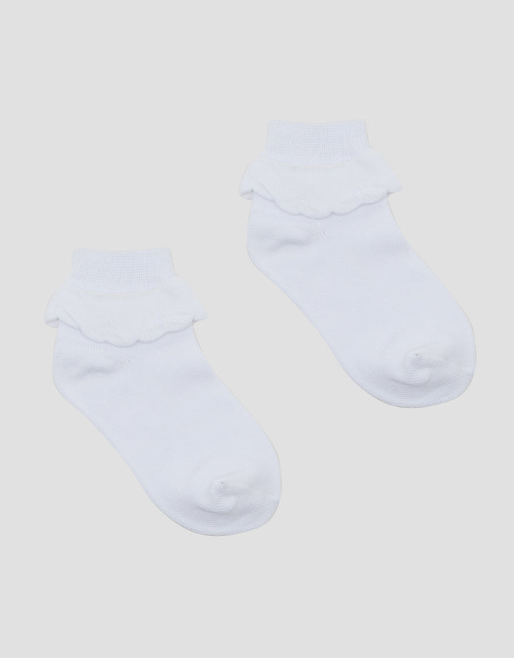 Little M Renda Polos Kaus Kaki Anak Perempuan