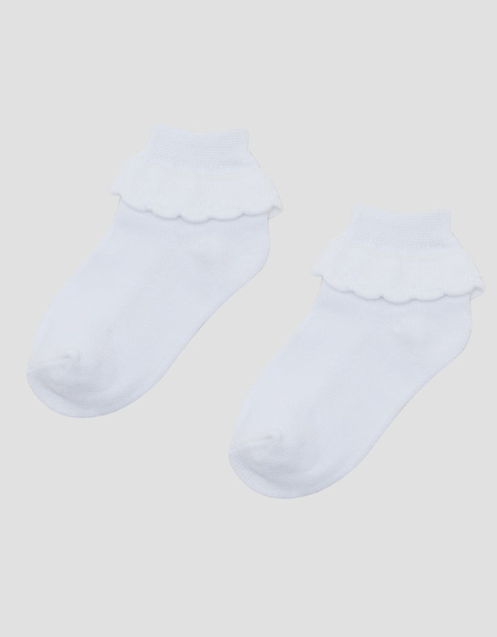 Little M Renda Polos Kaus Kaki Anak Perempuan