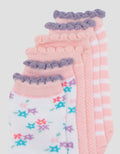 Little M Bunny Flower Kaus Kaki Pack Of 3 Anak Perempuan