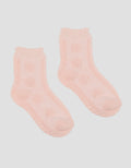 Little M Texture Butterfly Kaus Kaki Anak Perempuan