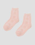 Little M Texture Butterfly Kaus Kaki Anak Perempuan