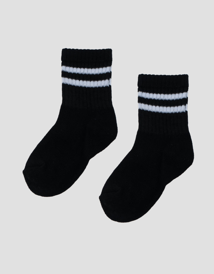 Little M Sport Stripe Kaus Kaki Anak Laki-Laki