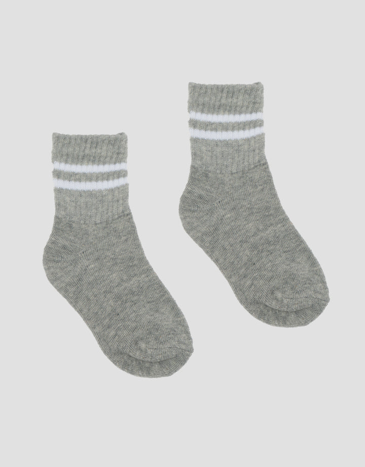 Little M Sport Stripe Kaus Kaki Anak Laki-Laki