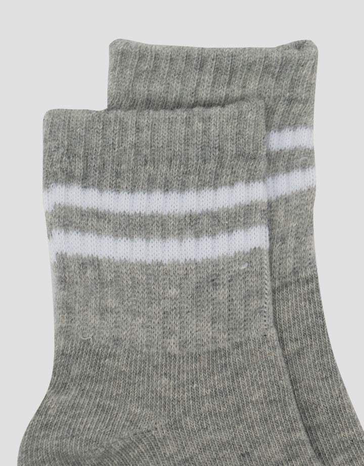 Little M Sport Stripe Kaus Kaki Anak Laki-Laki