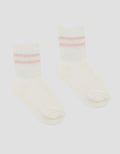 Little M Sport Print Stripe Kaus Kaki Anak Laki-Laki