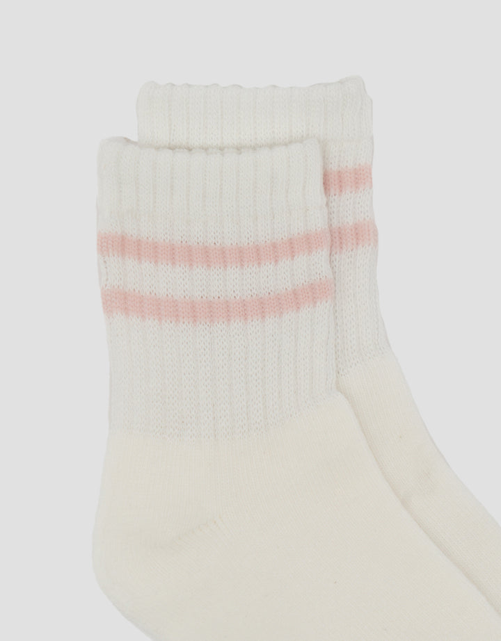 Little M Sport Print Stripe Kaus Kaki Anak Laki-Laki