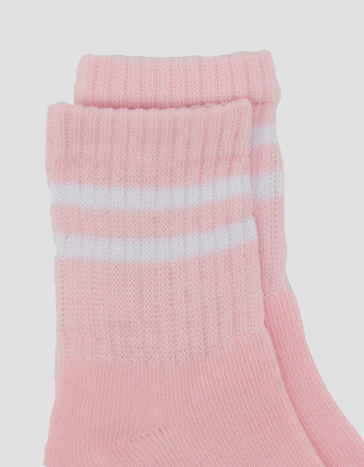 Little M Sport Print Stripe Kaus Kaki Anak Laki-Laki