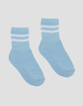 Little M Sport Print Stripe Kaus Kaki Anak Laki-Laki