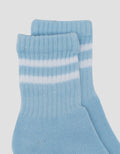 Little M Sport Print Stripe Kaus Kaki Anak Laki-Laki