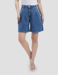 Connexion Bermuda Non Strtch Celana Jeans Wanita