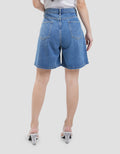 Connexion Bermuda Non Strtch Celana Jeans Wanita