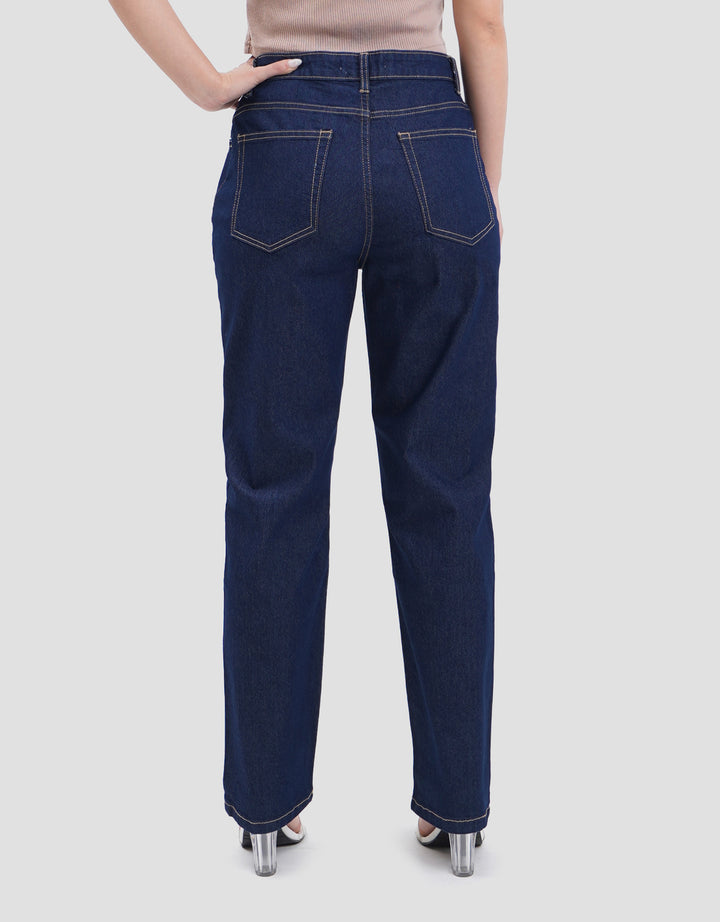 Connexion Denim Stretch Ankle Length Celana Panjang Wanita