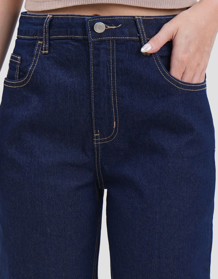 Connexion Denim Stretch Ankle Length Celana Panjang Wanita