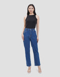Connexion Denim Stretch Ankle Length Celana Panjang Wanita