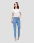 Connexion Denim Stretch Ankle Length Celana Panjang Wanita