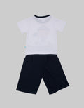 Pipiniko Top - Bottom Set Sall Bear Captain Bordir