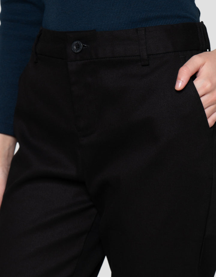 Connexion Stretch Karet Belakang Celana Panjang Wanita