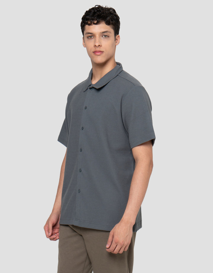 Cole Knitt Relax Kemeja Pria
