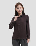 CONNEXION REG COLLAR KEMEJA WANITA
