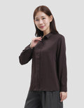 CONNEXION REG COLLAR KEMEJA WANITA