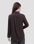 CONNEXION REG COLLAR KEMEJA WANITA