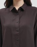 CONNEXION REG COLLAR KEMEJA WANITA