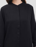 Connexion Slim Fit Vscos 3/4 Sleeve Kemeja Wanita
