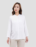 Connexion Slim Fit Vscos 3/4 Sleeve Kemeja Wanita