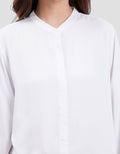 Connexion Slim Fit Vscos 3/4 Sleeve Kemeja Wanita