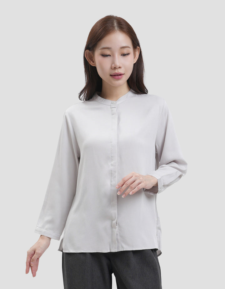 CONNEXION BASIC SLIM FIT KEMEJA WANITA