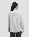 CONNEXION BASIC SLIM FIT KEMEJA WANITA