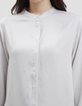 CONNEXION BASIC SLIM FIT KEMEJA WANITA