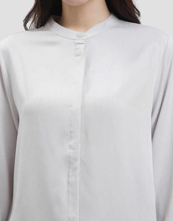 CONNEXION BASIC SLIM FIT KEMEJA WANITA