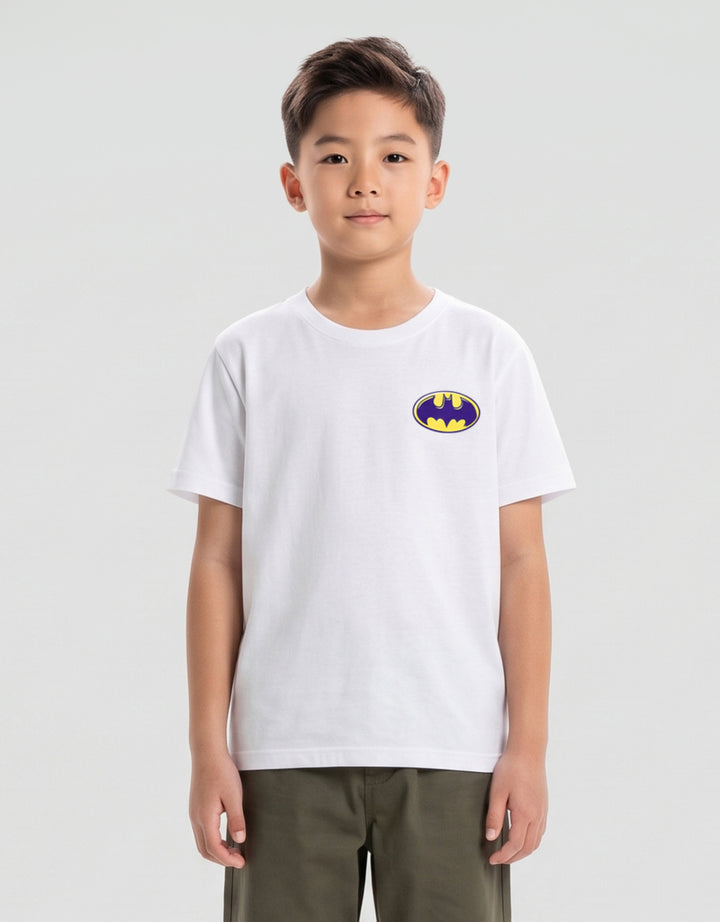 CHARACTER BATMAN COMIC LOGOS PRINT KAOS ANAK LAKI-LAKI