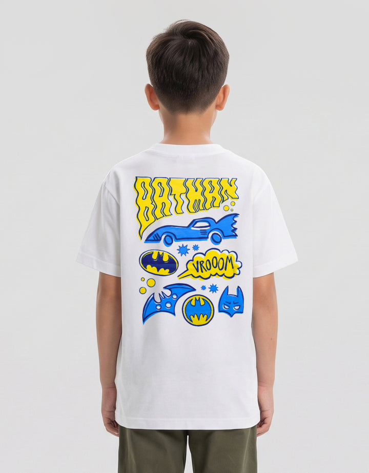 CHARACTER BATMAN COMIC LOGOS PRINT KAOS ANAK LAKI-LAKI