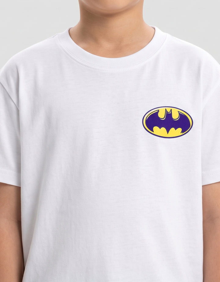 CHARACTER BATMAN COMIC LOGOS PRINT KAOS ANAK LAKI-LAKI