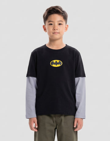 CHARACTER BATMAN DS SUPER HERO PRINT KAOS ANAK LAKI-LAKI