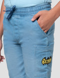 CHARACTER BATMAN EMBRO POCKET CELANA PENDEK ANAK LAKI-LAKI