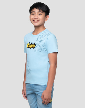 CHARACTER BATMAN LOGO FLY KAOS ANAK LAKI-LAKI