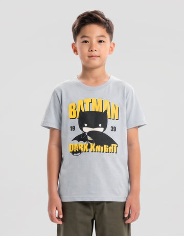 CHARACTER BATMAN CHIBBY DARK PRINT KAOS ANAK LAKI-LAKI