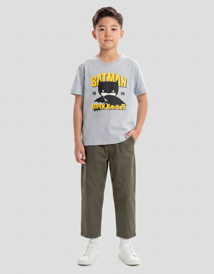 CHARACTER BATMAN CHIBBY DARK PRINT KAOS ANAK LAKI-LAKI